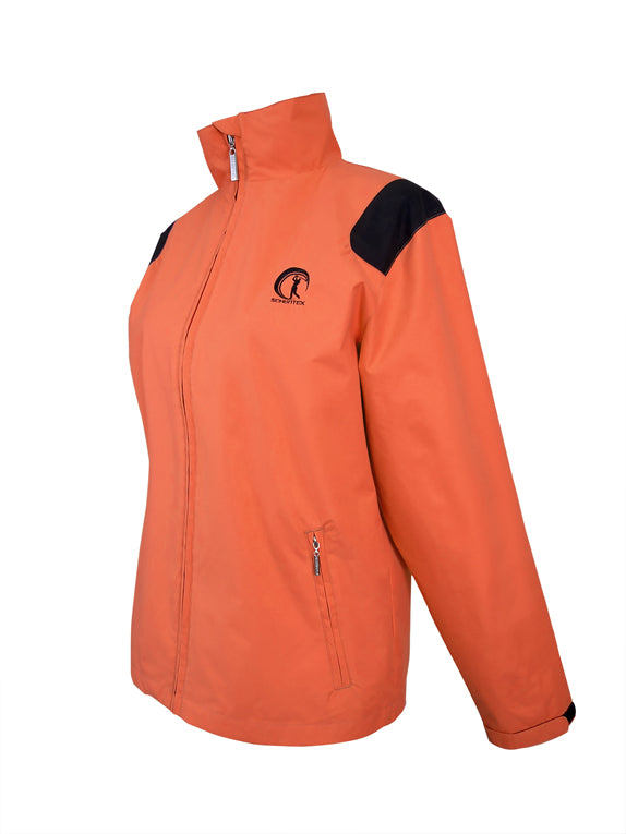 Ladies Orange Breathable Jacket