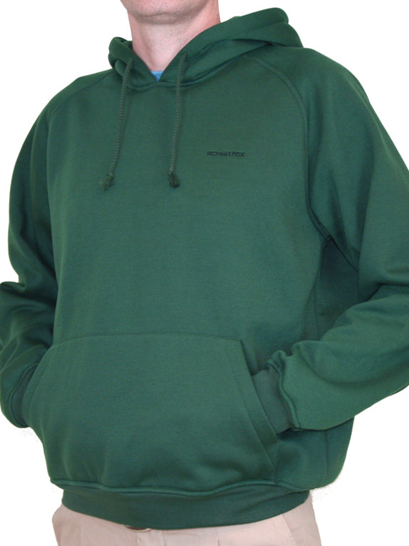 Fleece Hoodie (Available in Black, Navy, Green, Red)