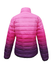 Women's Pink and Purple Down Jacket – Schontex