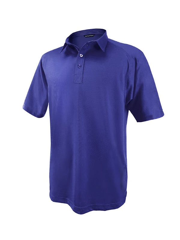 Plain Men's Bamboo Charcoal Polo Shirt