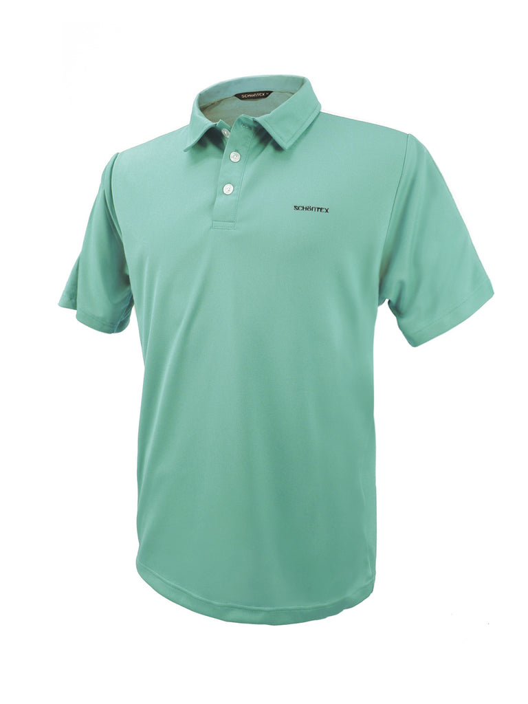 Men's Bamboo Charcoal Antibacterial Deodorant Short Sleeve Polo shirt