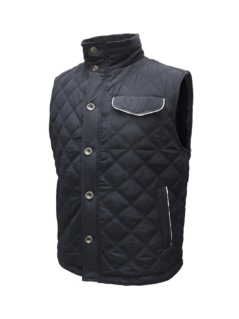 Men's Polyester Quilted Vest