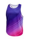 Men's bamboo charcoal marathon running singlet