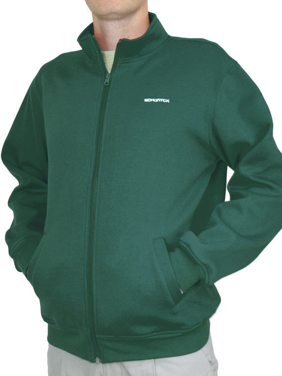 Men's Polyester Full-zip Sweater